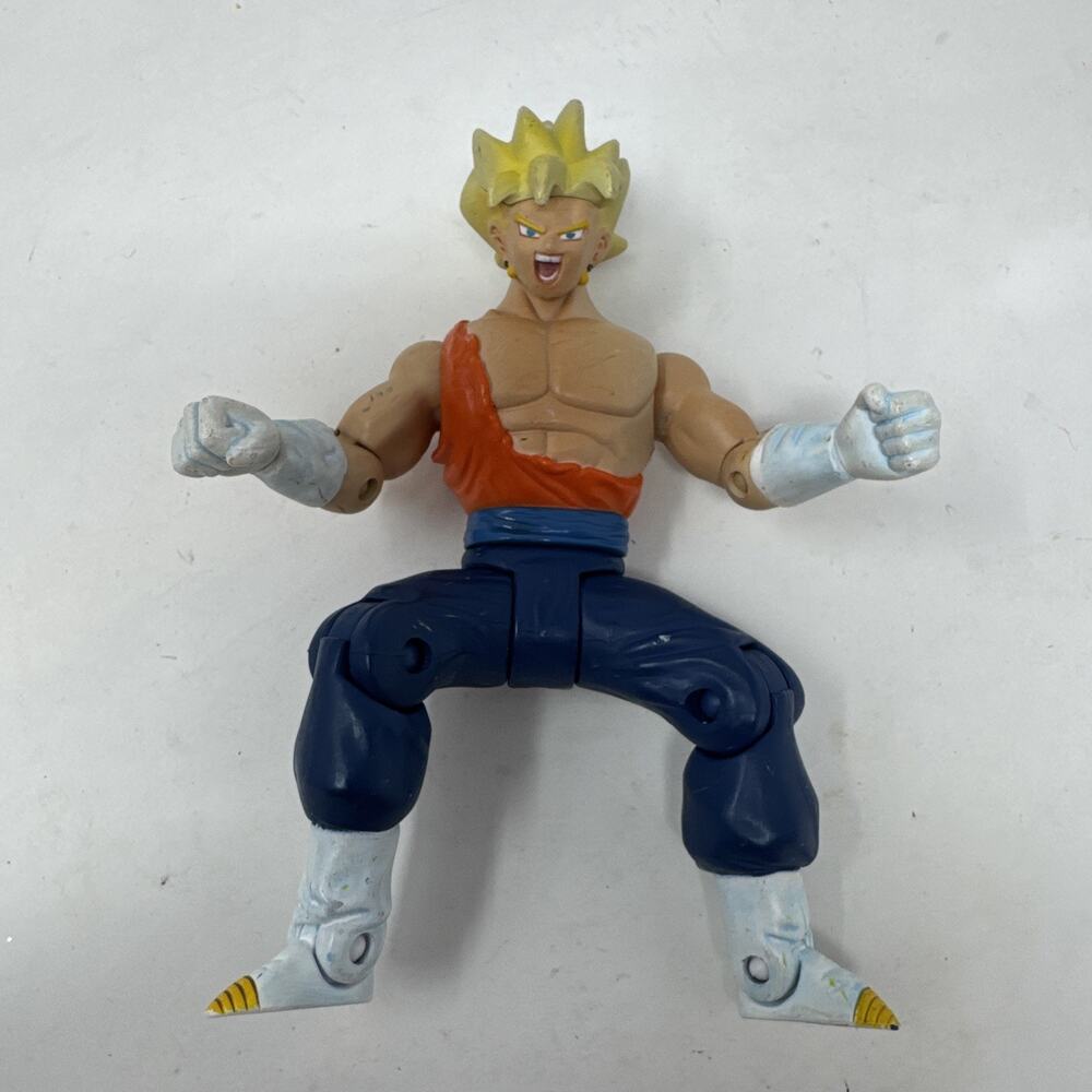 Dragon Ball Z SS VEGITO Figure Toy Doll‎ Jakks Pacific 2003 Power Up RARE 6”